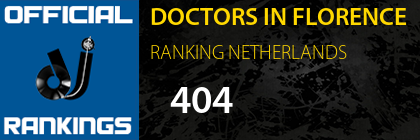 DOCTORS IN FLORENCE RANKING NETHERLANDS