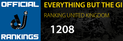 EVERYTHING BUT THE GIRL RANKING UNITED KINGDOM