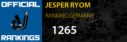 JESPER RYOM RANKING GERMANY