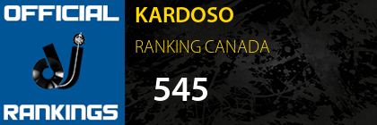 KARDOSO RANKING CANADA