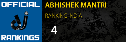 ABHISHEK MANTRI RANKING INDIA