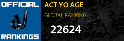 ACT YO AGE GLOBAL RANKING