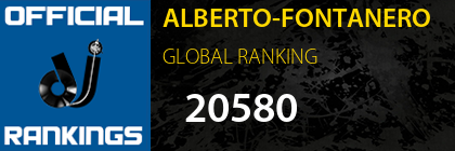 ALBERTO-FONTANERO GLOBAL RANKING