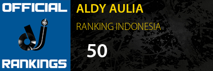 ALDY AULIA RANKING INDONESIA