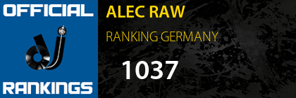 ALEC RAW RANKING GERMANY