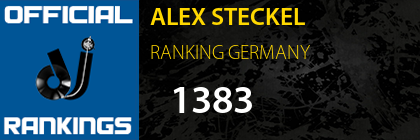 ALEX STECKEL RANKING GERMANY