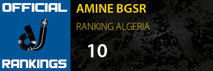 AMINE BGSR RANKING ALGERIA
