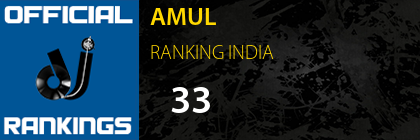 AMUL RANKING INDIA