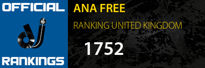 ANA FREE RANKING UNITED KINGDOM