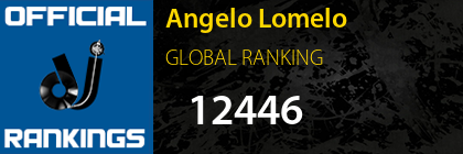 Angelo Lomelo GLOBAL RANKING