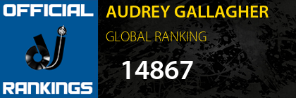 AUDREY GALLAGHER GLOBAL RANKING