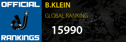 B.KLEIN GLOBAL RANKING