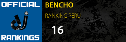 BENCHO RANKING PERU