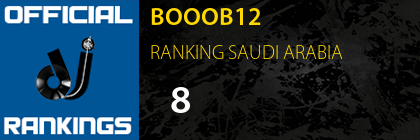 BOOOB12 RANKING SAUDI ARABIA