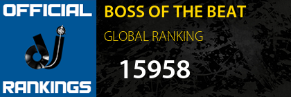 BOSS OF THE BEAT GLOBAL RANKING