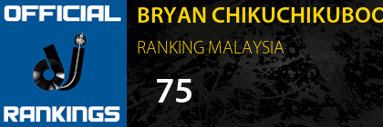 BRYAN CHIKUCHIKUBOOMBOOM RANKING MALAYSIA