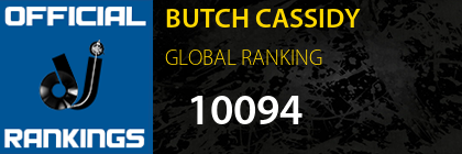 BUTCH CASSIDY GLOBAL RANKING