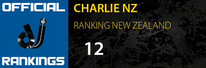 CHARLIE NZ RANKING NEW ZEALAND