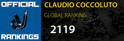 CLAUDIO COCCOLUTO GLOBAL RANKING