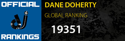 DANE DOHERTY GLOBAL RANKING