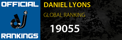 DANIEL LYONS GLOBAL RANKING