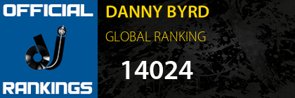 DANNY BYRD GLOBAL RANKING