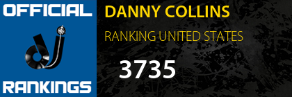 DANNY COLLINS RANKING UNITED STATES