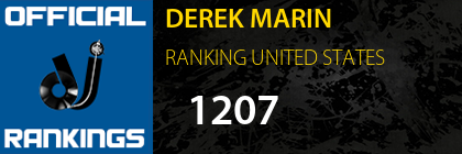DEREK MARIN RANKING UNITED STATES