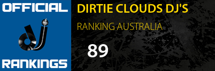 DIRTIE CLOUDS DJ'S RANKING AUSTRALIA