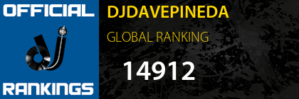 DJDAVEPINEDA GLOBAL RANKING