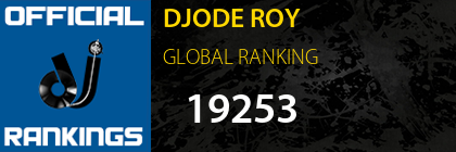 DJODE ROY GLOBAL RANKING