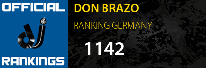 DON BRAZO RANKING GERMANY