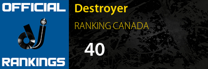 Destroyer RANKING CANADA