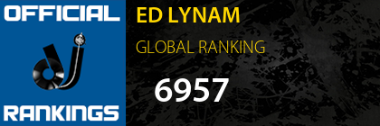 ED LYNAM GLOBAL RANKING