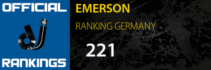 EMERSON RANKING GERMANY
