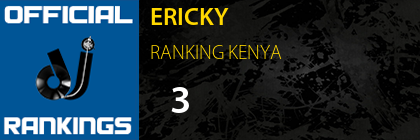 ERICKY RANKING KENYA