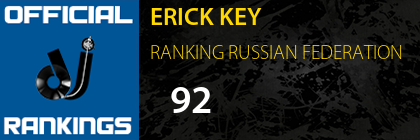 ERICK KEY RANKING RUSSIAN FEDERATION