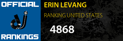 ERIN LEVANG RANKING UNITED STATES