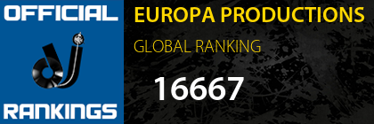 EUROPA PRODUCTIONS GLOBAL RANKING