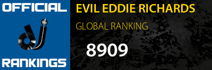 EVIL EDDIE RICHARDS GLOBAL RANKING
