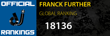 FRANCK FURTHER GLOBAL RANKING