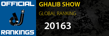 GHALIB SHOW GLOBAL RANKING