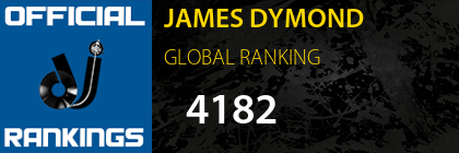 JAMES DYMOND GLOBAL RANKING