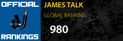 JAMES TALK GLOBAL RANKING