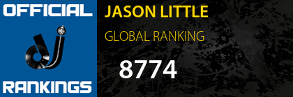 JASON LITTLE GLOBAL RANKING