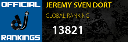 JEREMY SVEN DORT GLOBAL RANKING
