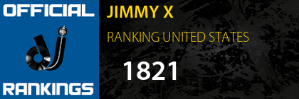 JIMMY X RANKING UNITED STATES