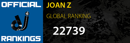 JOAN Z GLOBAL RANKING