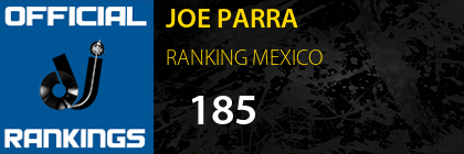 JOE PARRA RANKING MEXICO