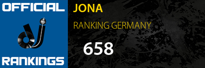 JONA RANKING GERMANY